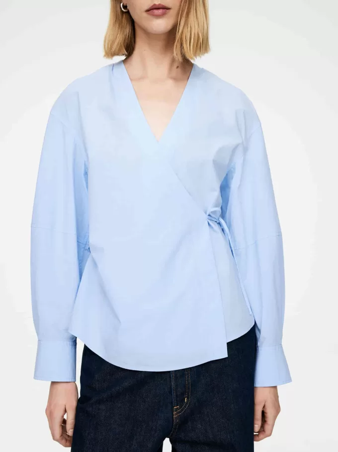 Top cruzado de algodón Top cruzado de algodón