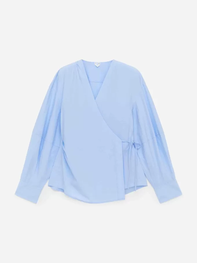 Top cruzado de algodón Top cruzado de algodón