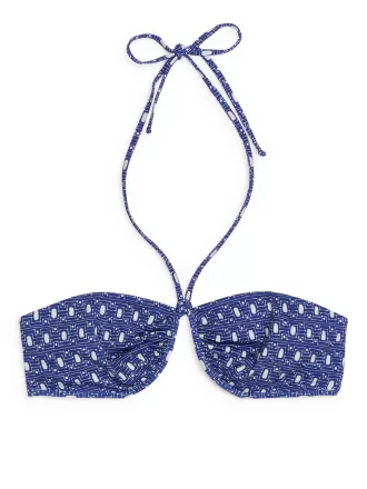 Top de bikini palabra de honor