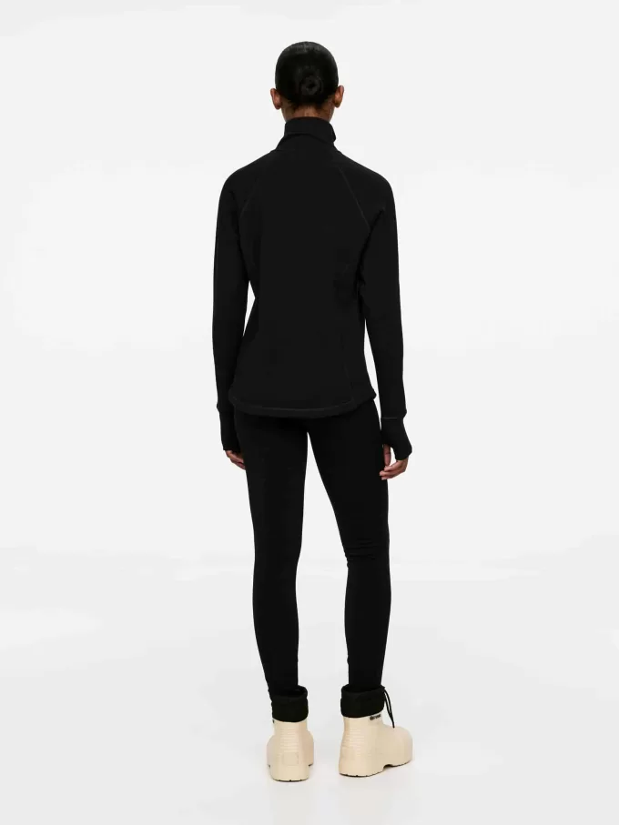 Top de lana y forro polar Top de lana y forro polar