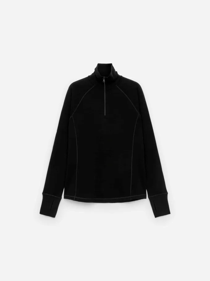 Top de lana y forro polar Top de lana y forro polar