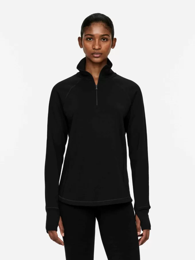 Top de lana y forro polar Top de lana y forro polar