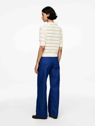 Top de punto abierto