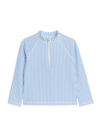 Top de sirsaca UV de manga larga