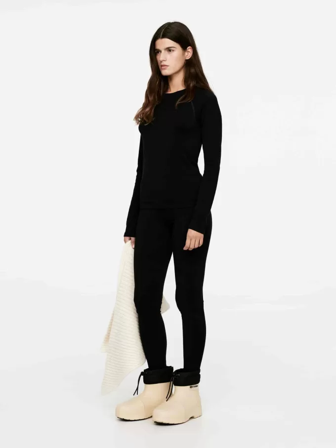 Top en mezcla de lana sin costuras Top en mezcla de lana sin costuras