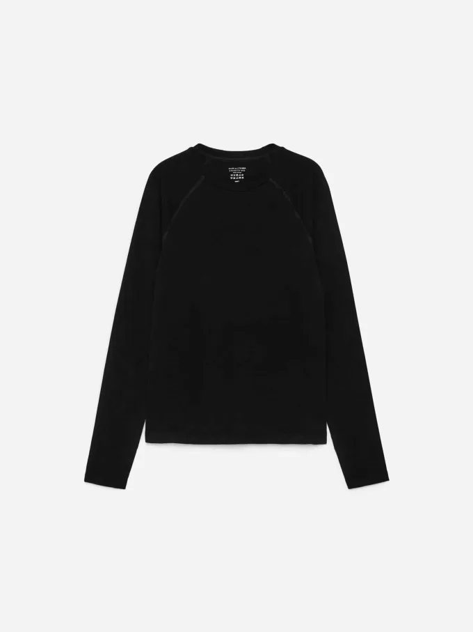 Top en mezcla de lana sin costuras Top en mezcla de lana sin costuras