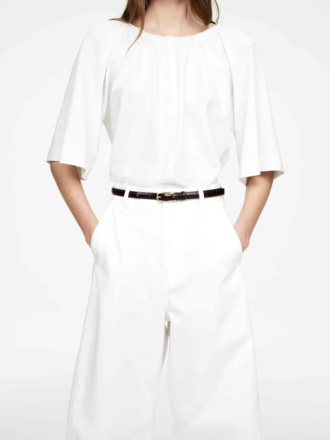 Top holgado de crepé Top holgado de crepé