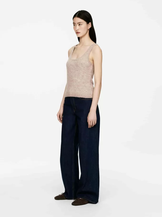 Top mezcla de lana y alpaca Top mezcla de lana y alpaca