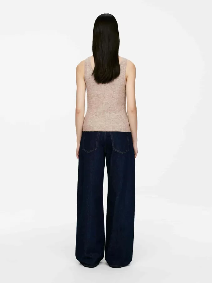 Top mezcla de lana y alpaca Top mezcla de lana y alpaca