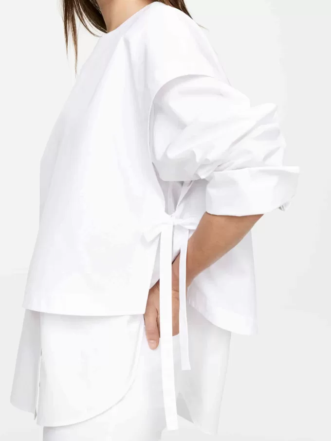 Top sin mangas con lazo lateral Top sin mangas con lazo lateral