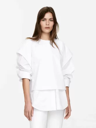 Top sin mangas con lazo lateral