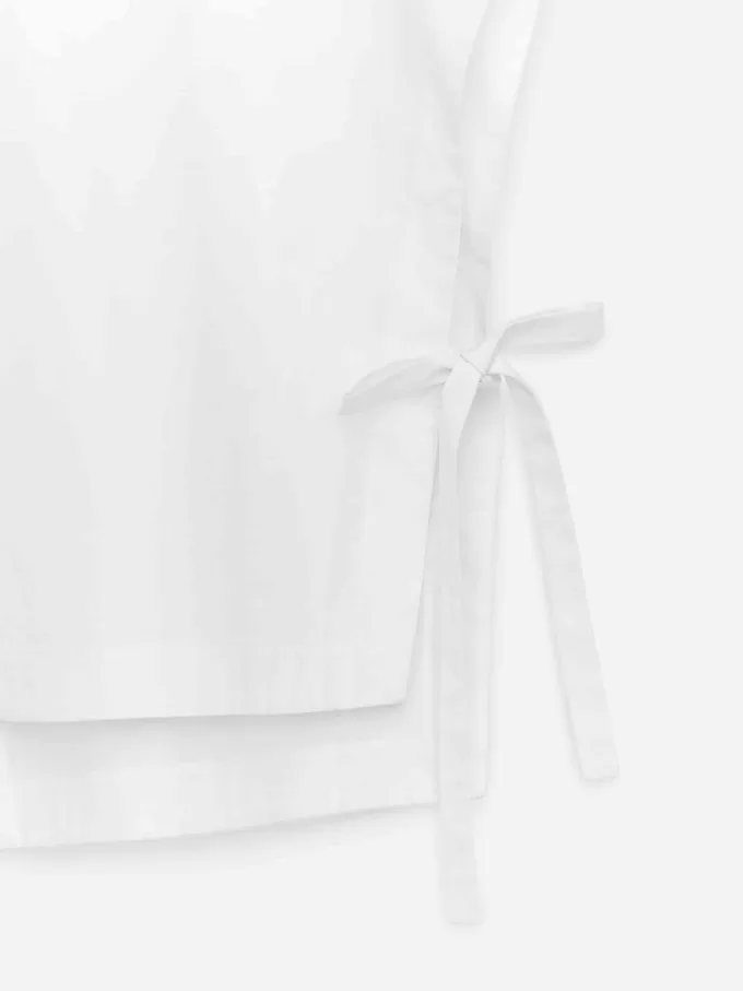 Top sin mangas con lazo lateral Top sin mangas con lazo lateral