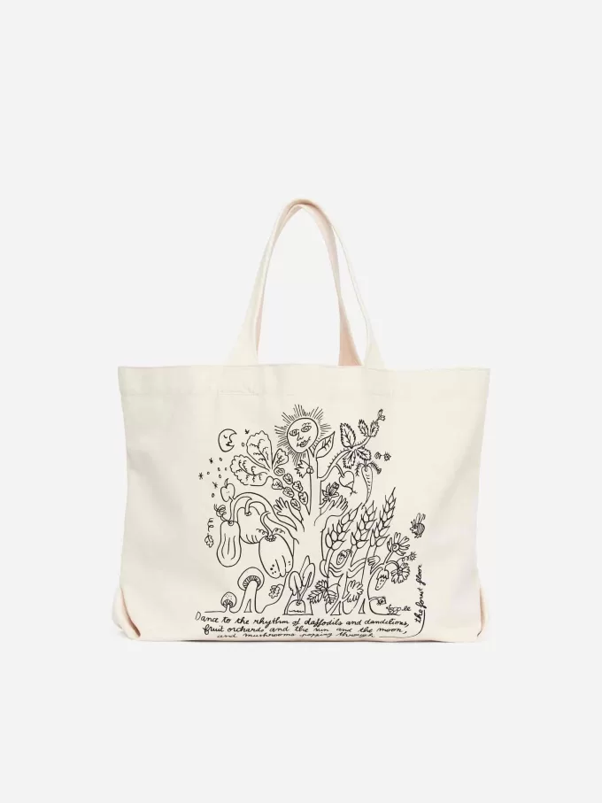 Tote de lona ARKET CAFÉ Tote de lona ARKET CAFÉ