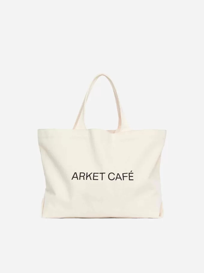 Tote de lona ARKET CAFÉ Tote de lona ARKET CAFÉ