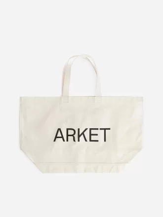 Tote de lona extragrande ARKET