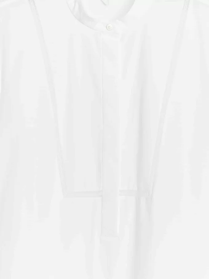 Túnica de algodón de manga corta Túnica de algodón de manga corta