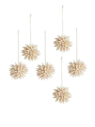 Un mundo de estrellas de papel artesanal, juego de 6