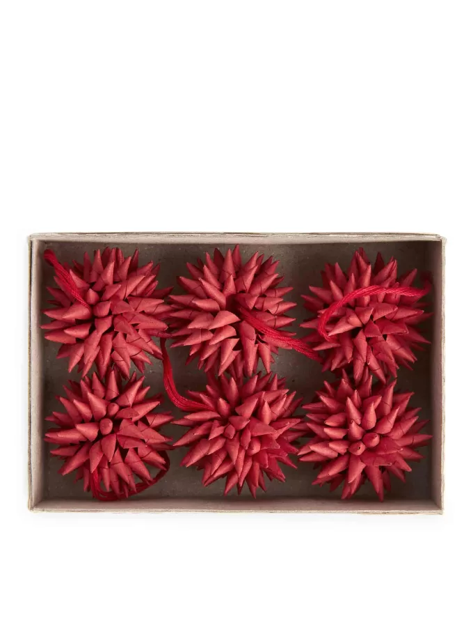 Un mundo de estrellas de papel artesanal, juego de 6 Un mundo de estrellas de papel artesanal, juego de 6