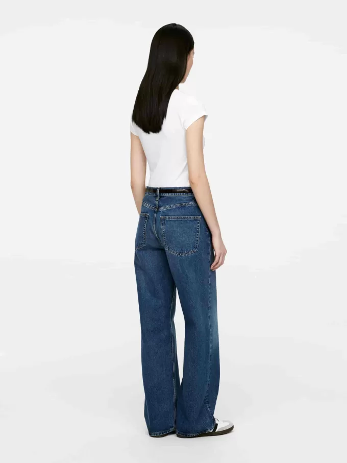 Vaqueros anchos CORAL Vaqueros anchos CORAL