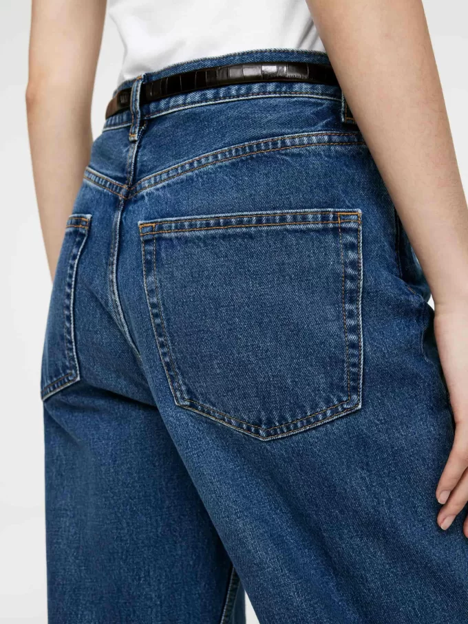 Vaqueros anchos CORAL Vaqueros anchos CORAL