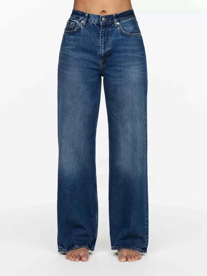 Vaqueros anchos CORAL Vaqueros anchos CORAL