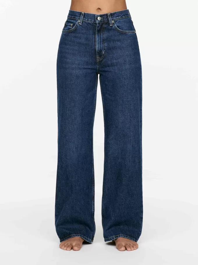 Vaqueros anchos CORAL Vaqueros anchos CORAL