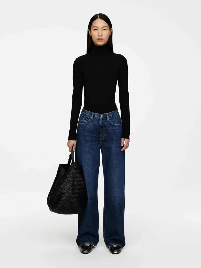 Vaqueros anchos CORAL Vaqueros anchos CORAL