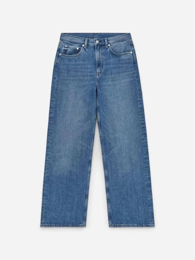 Vaqueros anchos CORAL Vaqueros anchos CORAL