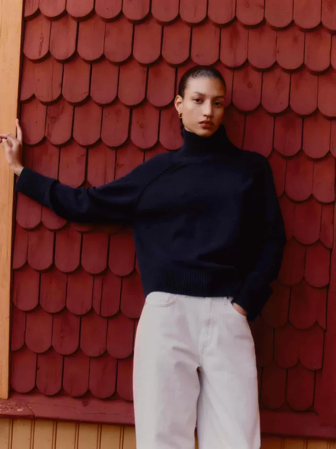 Vaqueros anchos CORAL Vaqueros anchos CORAL