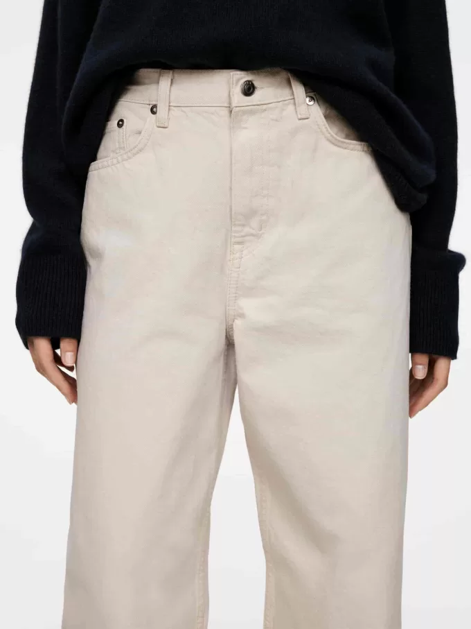 Vaqueros anchos CORAL Vaqueros anchos CORAL