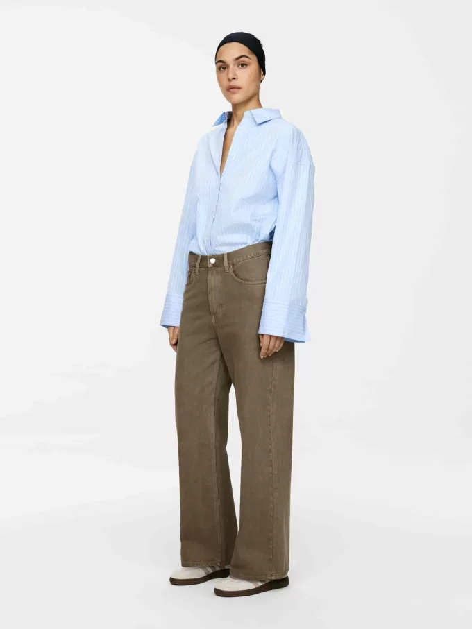 Vaqueros anchos CORAL Vaqueros anchos CORAL