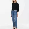 Vaqueros slim CROPPED JADE Vaqueros slim CROPPED JADE
