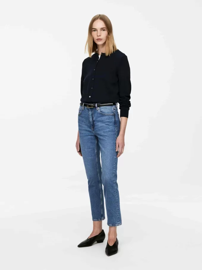 Vaqueros slim CROPPED JADE Vaqueros slim CROPPED JADE
