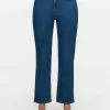 Vaqueros slim CROPPED JADE Vaqueros slim CROPPED JADE