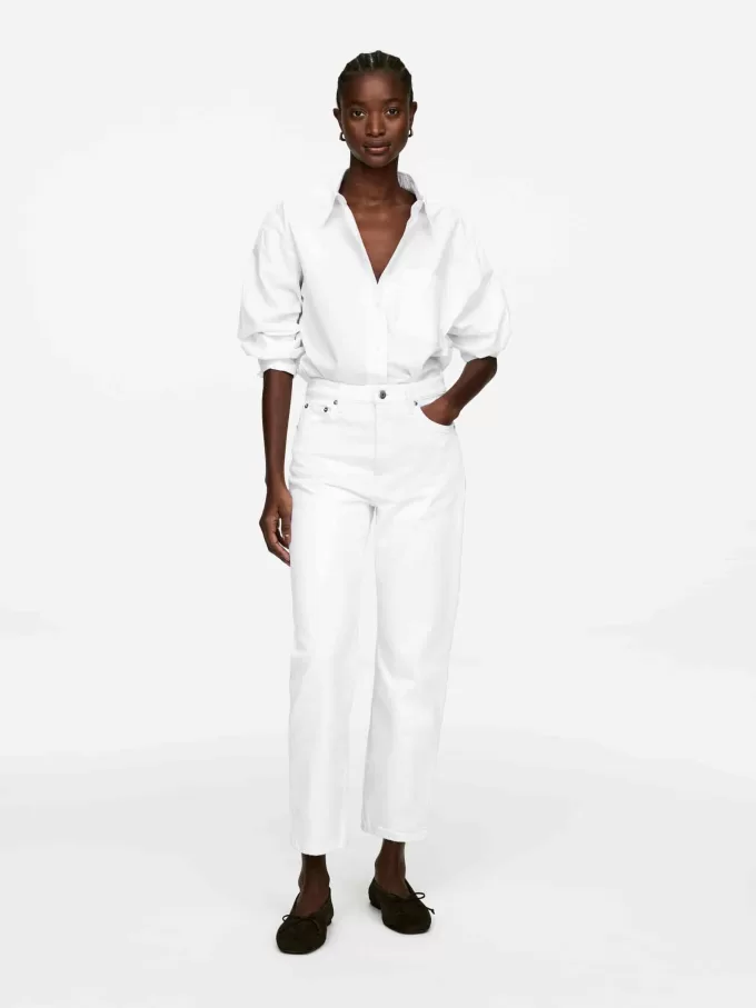 Vaqueros slim CROPPED JADE Vaqueros slim CROPPED JADE