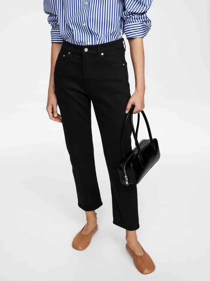 Vaqueros slim CROPPED JADE Vaqueros slim CROPPED JADE