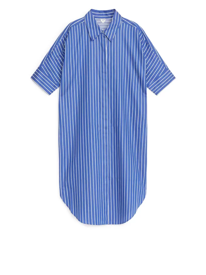 Vestido camisero de algodón Vestido camisero de algodón