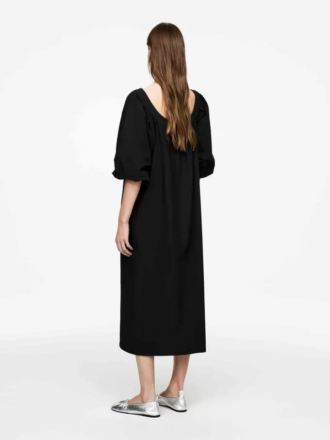 Vestido con mangas globo Vestido con mangas globo