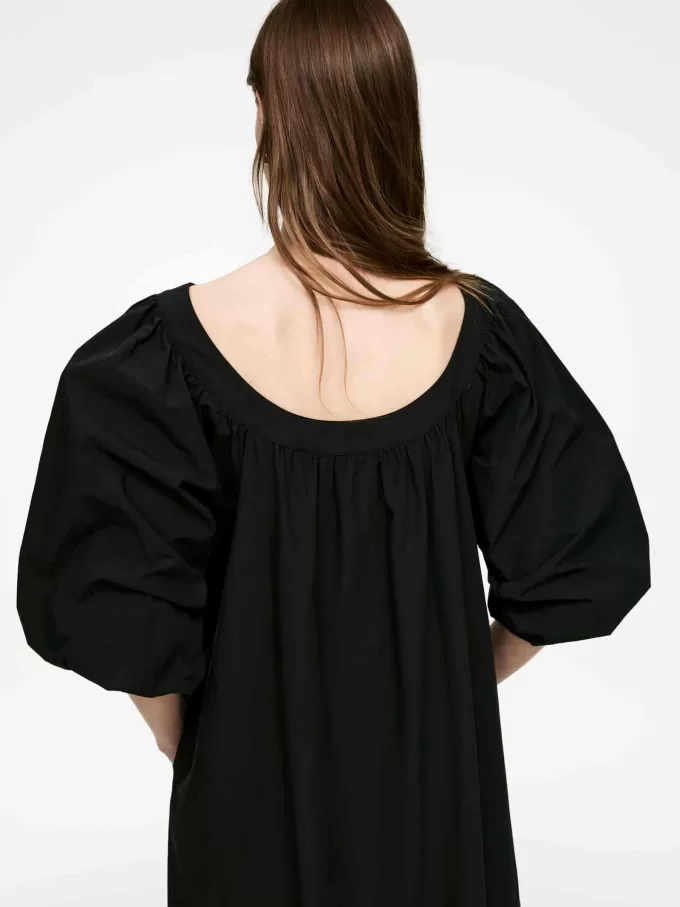 Vestido con mangas globo Vestido con mangas globo