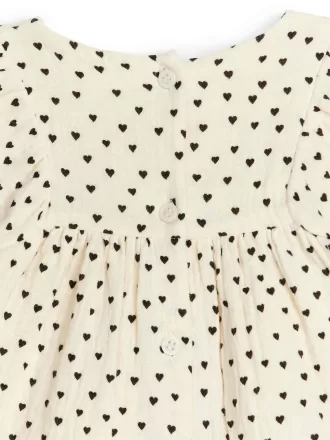 Vestido de muselina de algodón