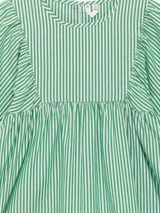 Vestido de popelina de algodón Vestido de popelina de algodón