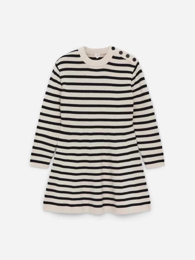 Vestido de punto de algodón Vestido de punto de algodón