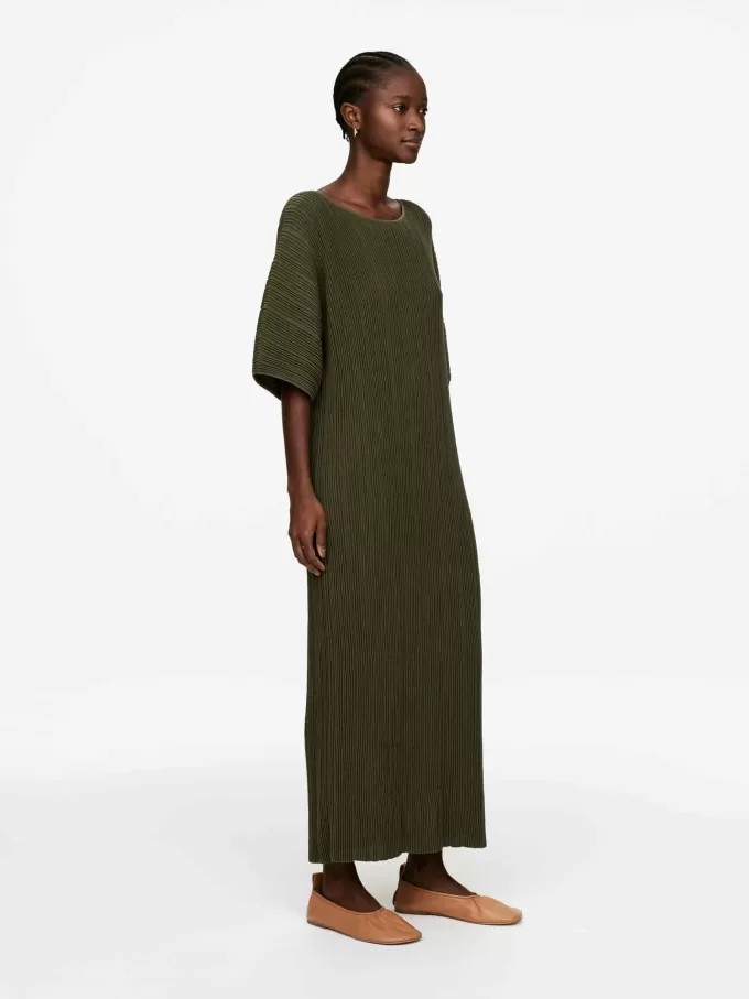 Vestido de punto ondulado Vestido de punto ondulado