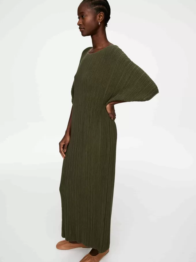 Vestido de punto ondulado Vestido de punto ondulado