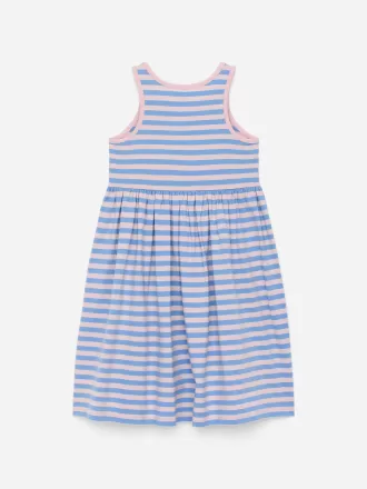 Vestido de tirantes de algodón