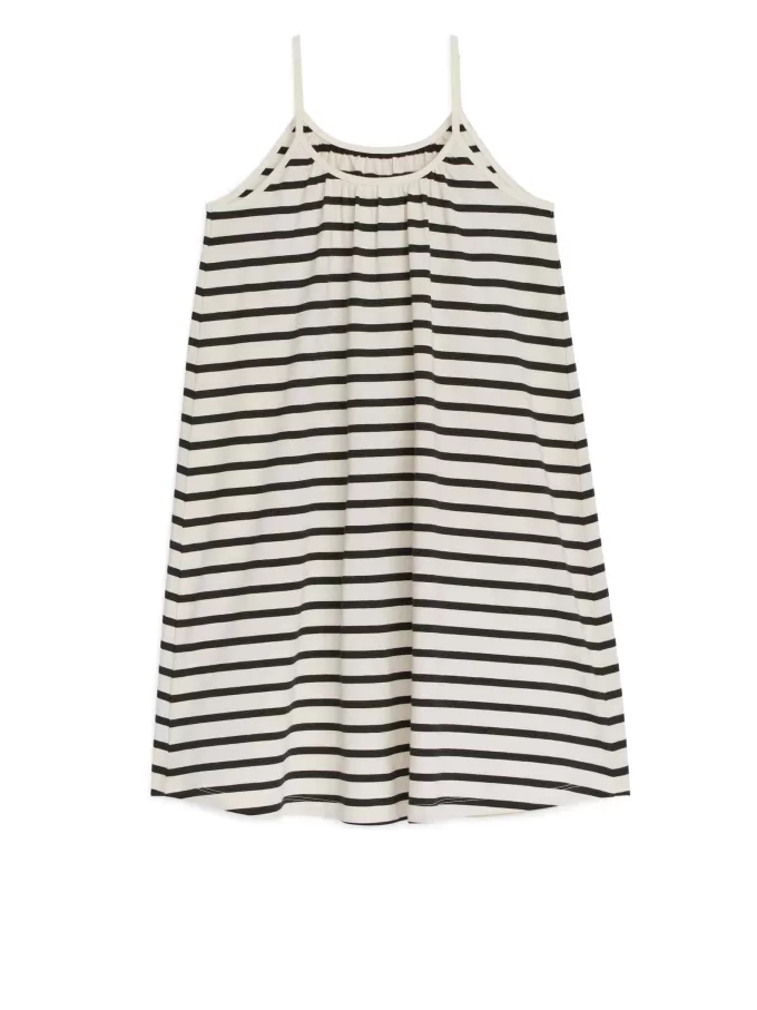 Vestido de tirantes de algodón Vestido de tirantes de algodón