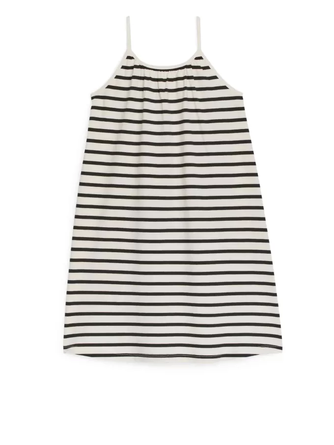 Vestido de tirantes de algodón Vestido de tirantes de algodón