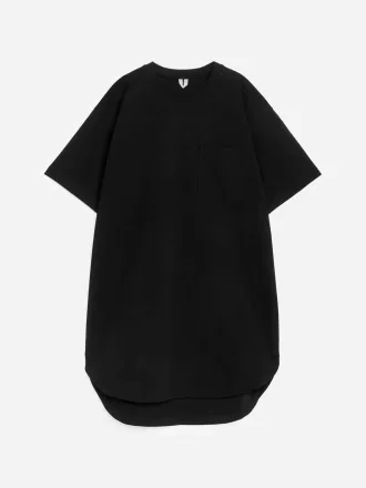 Vestido estilo camiseta de algodón