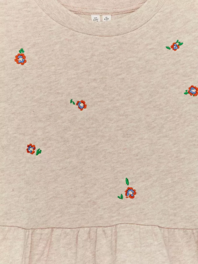 Vestido sudadera bordado Vestido sudadera bordado