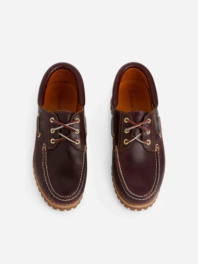 Zapato náutico cosido a mano con 3 ojales Timberland Zapato náutico cosido a mano con 3 ojales Timberland